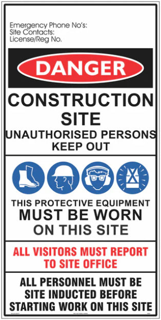 Construction Site Signs