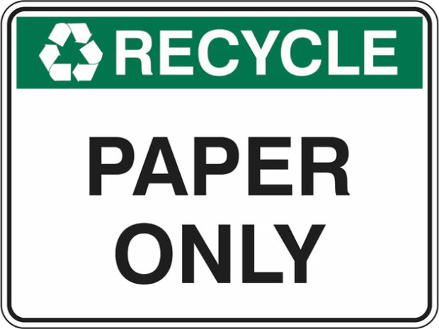 Reduce-Reuse-Recycle Signs