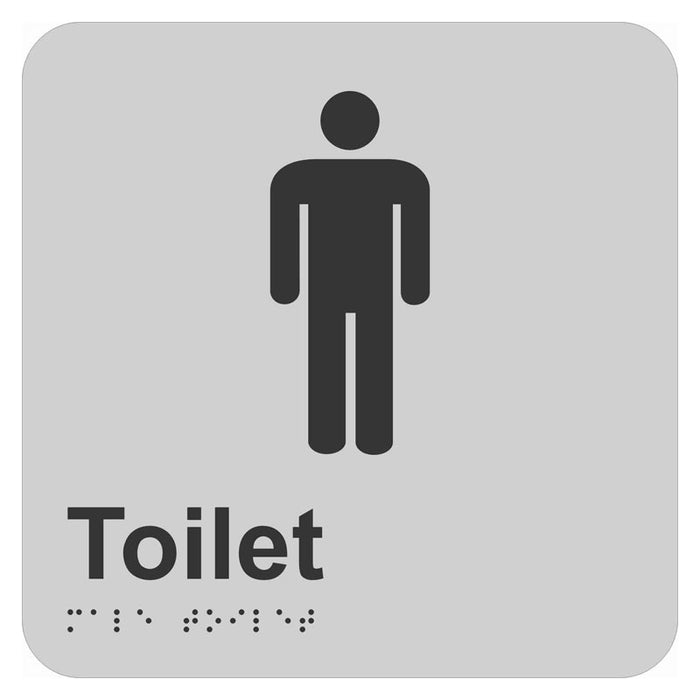 Braille Sign - Mens Toilet