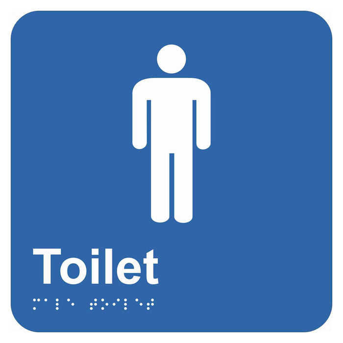 Braille Sign - Mens Toilet