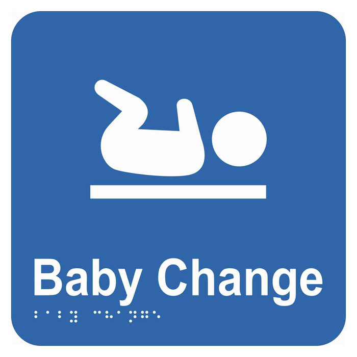 Braille Sign - Baby Change