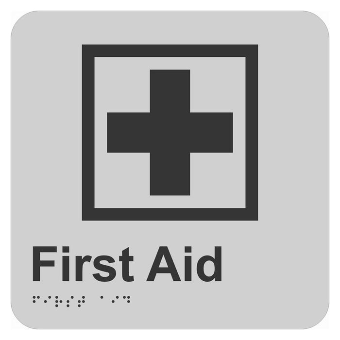 Braille Sign - First Aid