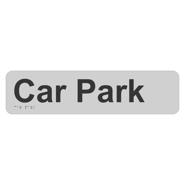 Braille Sign - Car Park