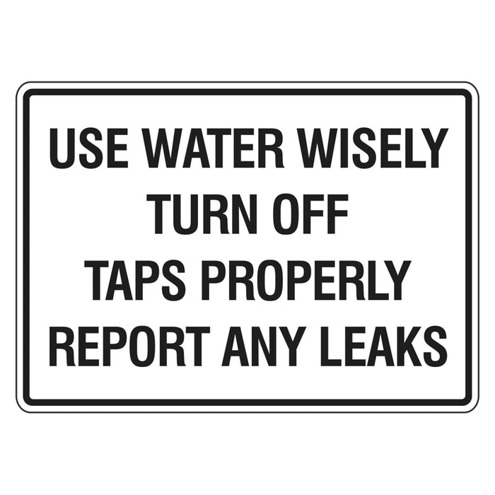 Water Restriction Sign - Use Water Wisely