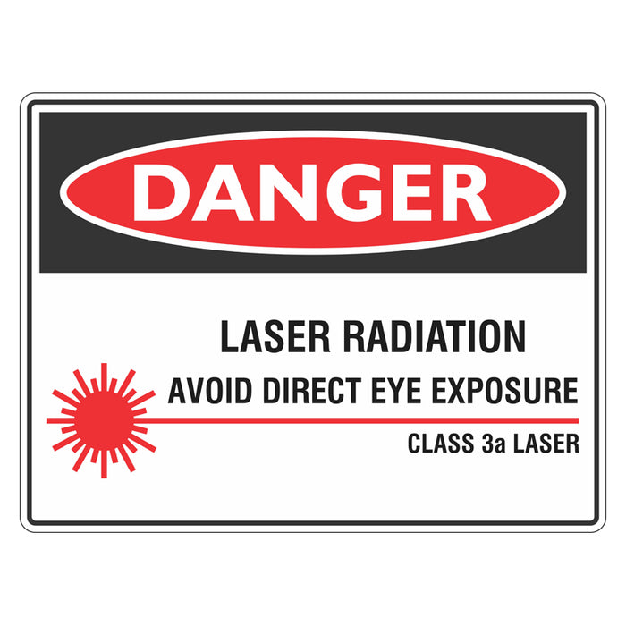 Danger Sign - Laser Radiation