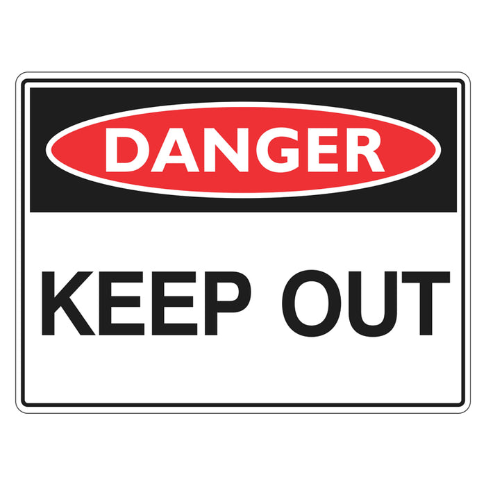 Danger Sign - Keep Out