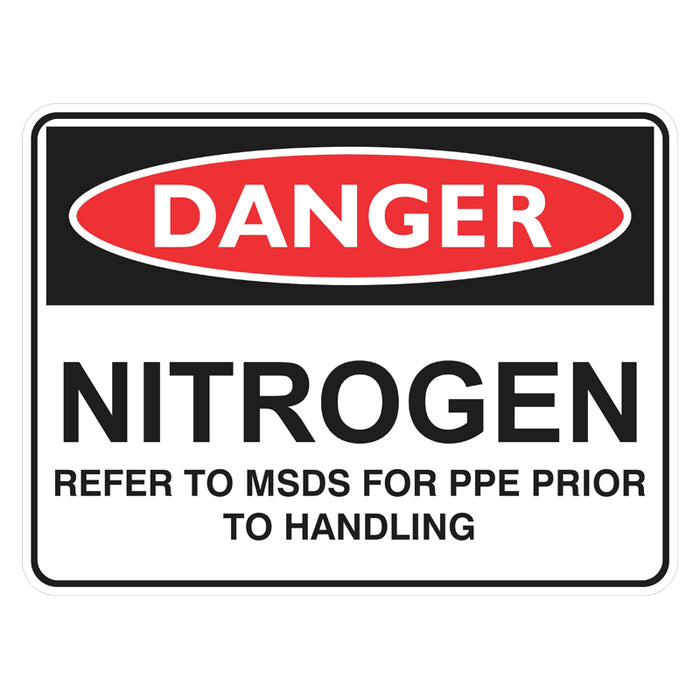 Danger Sign - Nitrogen