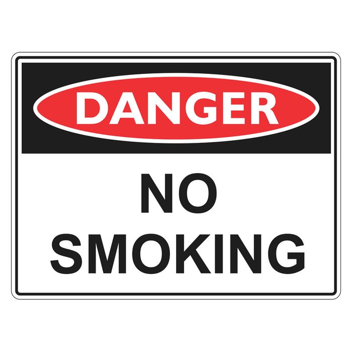 Danger Sign - No Smoking