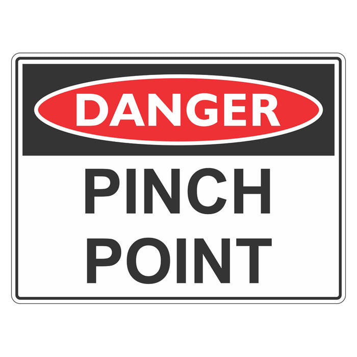 Danger Sign - Pinch Point