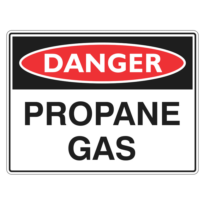 Danger Sign - Propane Gas