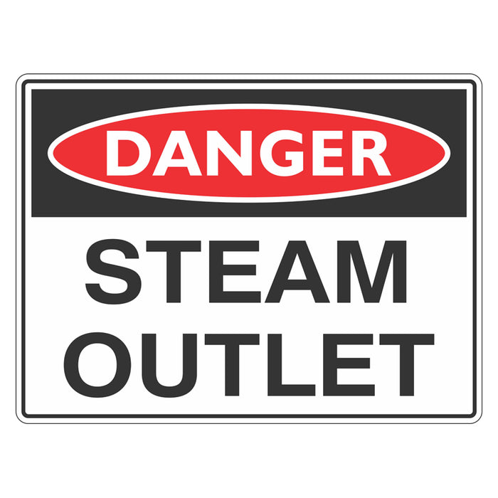 Danger Sign - Steam Outlet