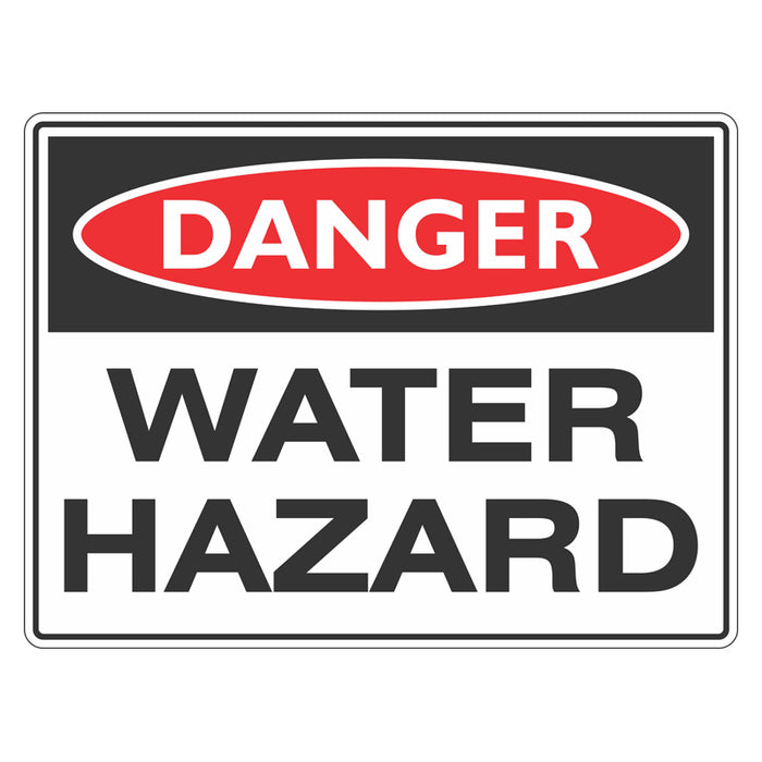 Danger Sign - Water Hazard