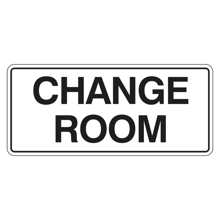 Change Room Sign