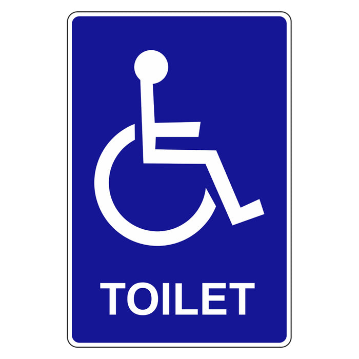 Disabled Toilet Sign