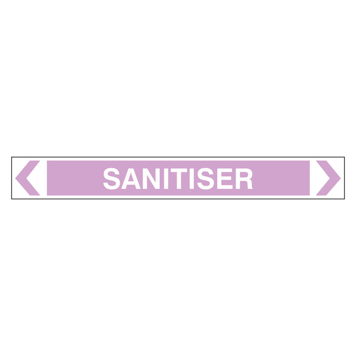 Pipe Marker - Sanitiser