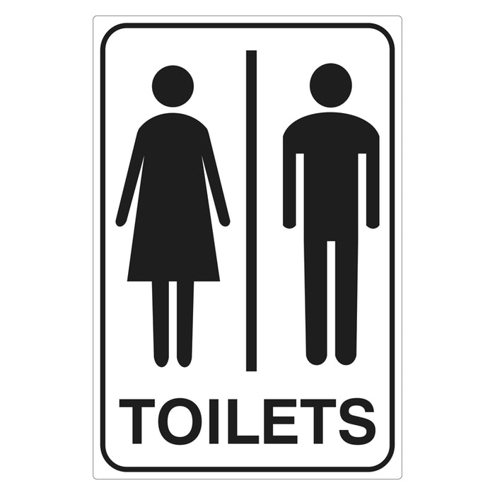 Toilets Sign