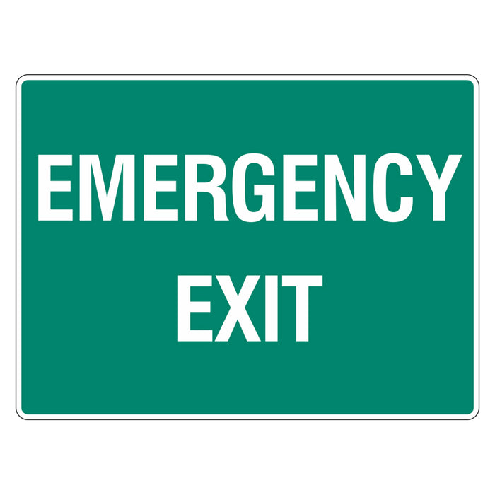 Emergency Exit Sign