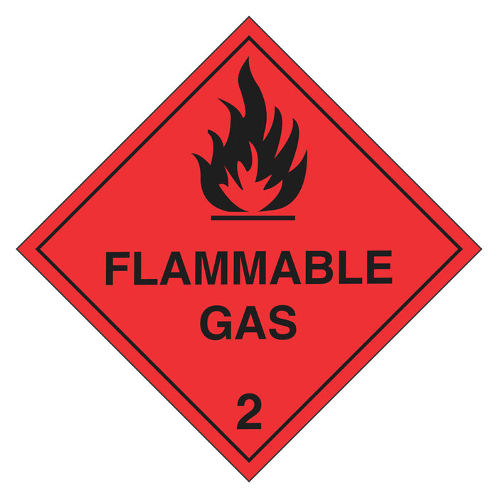 Hazchem Sign - 2 Flammable Gas