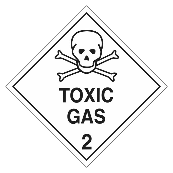 Hazchem Sign - 2 Toxic Gas