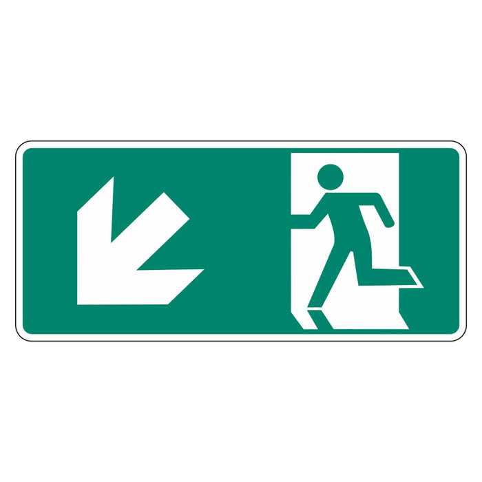 Exit Sign - Running Man