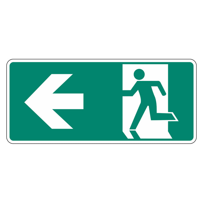 Exit Sign - Running Man