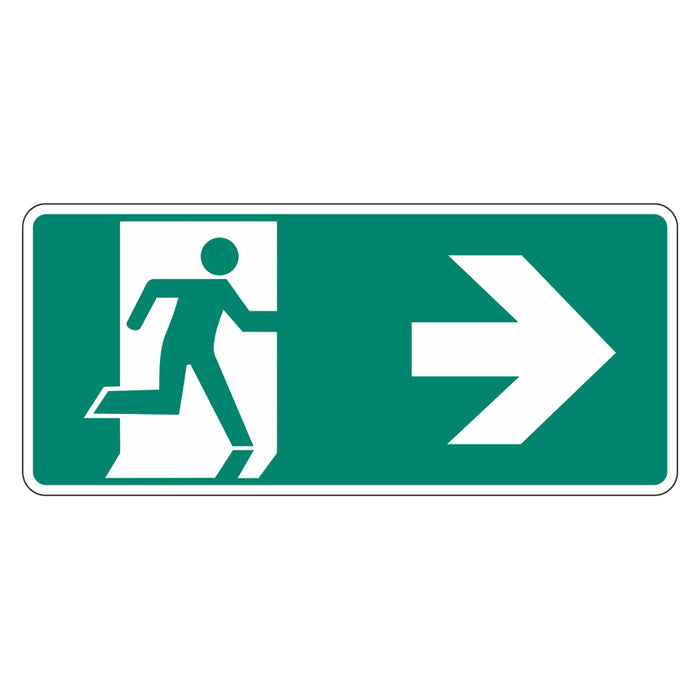 Exit Sign - Running Man