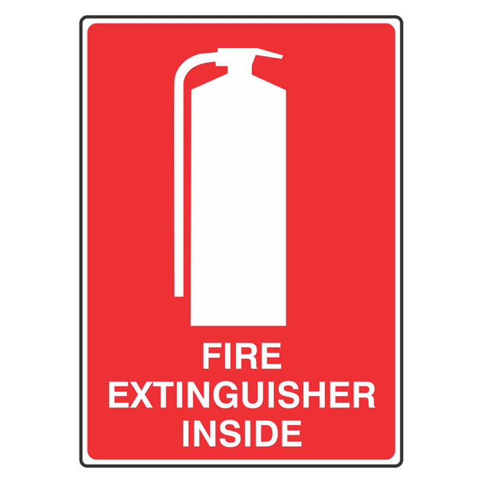 Fire Extinguisher Inside Sign