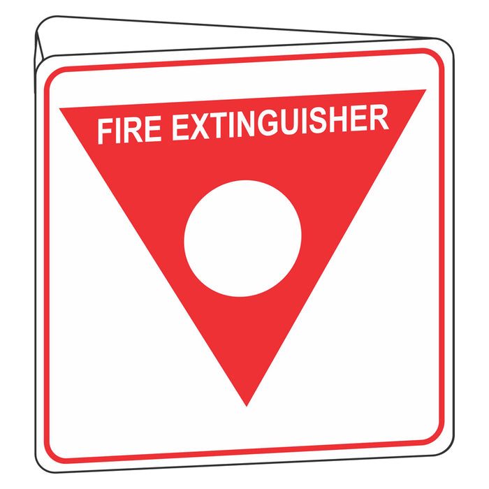 Fire Extinguisher Sign (Double Sided)