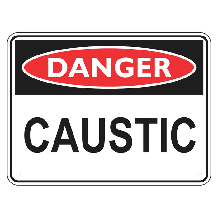 Danger Sign - Caustic