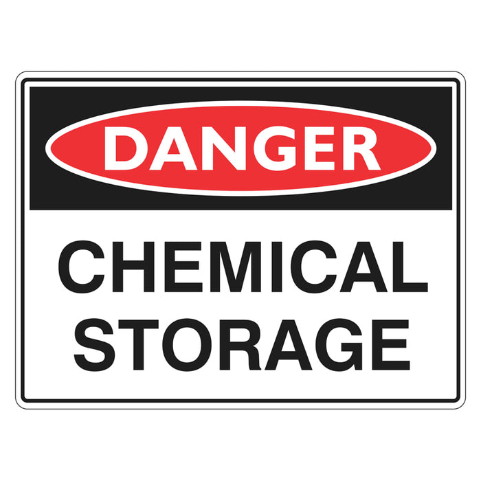 Danger Sign - Chemical Storage