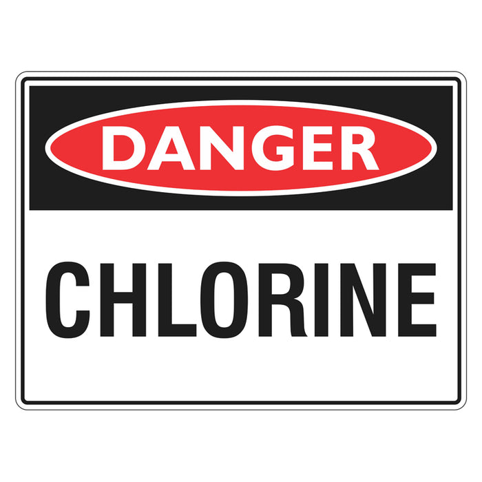 Danger Sign - Chlorine