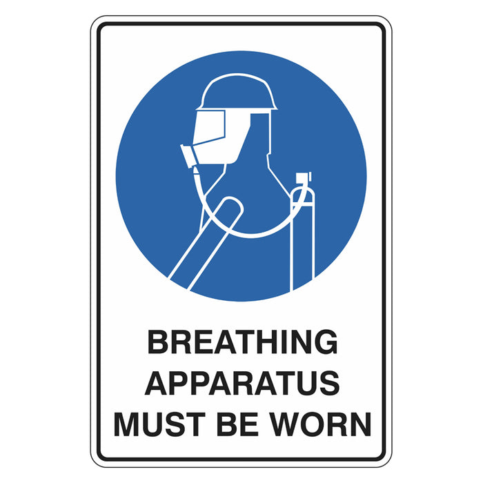 Mandatory Sign - Breathing Apparatus Must Be Worn