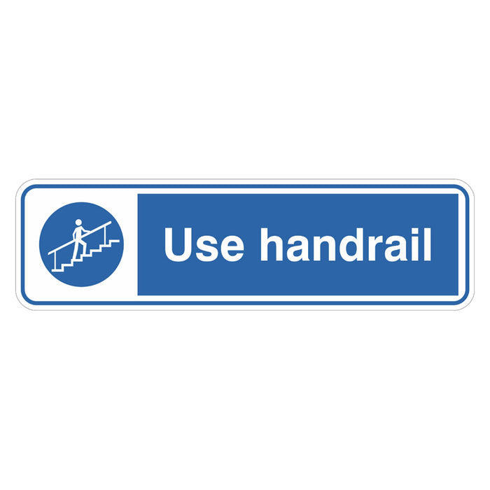 Mandatory Sign - Use Handrail