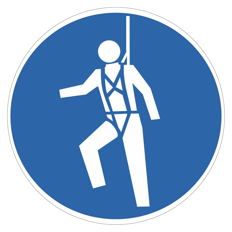 Mandatory Sign - Safety Harness – Safetysigns.com.au