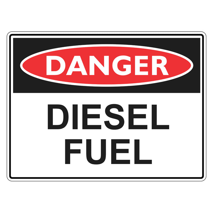 Danger Sign - Diesel Fuel