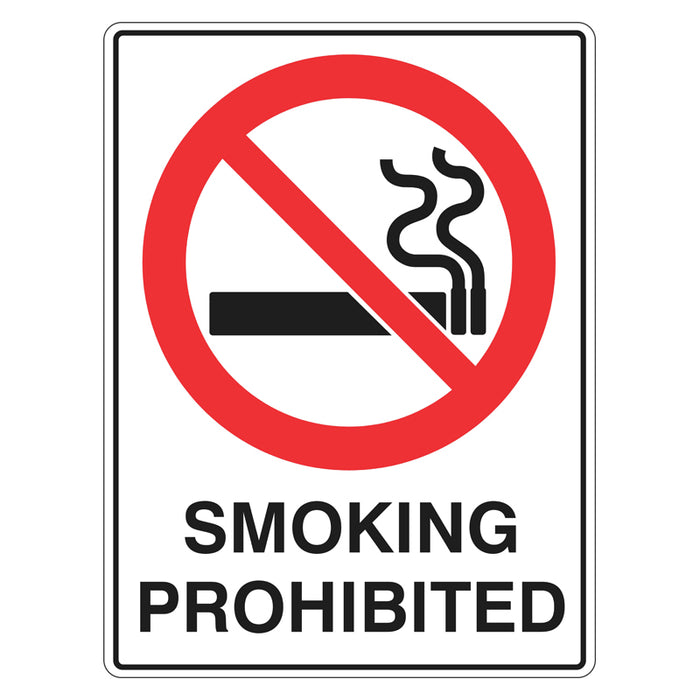 Prohibition Sign - Smoking Prohibited