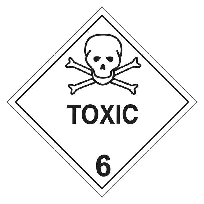 Hazchem Sign - 6 Toxic