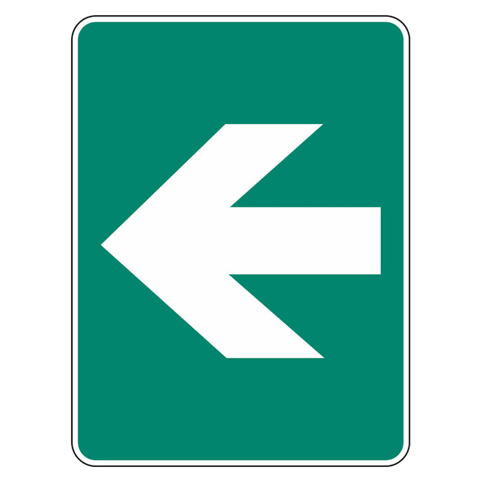 Emergency Sign - Arrow