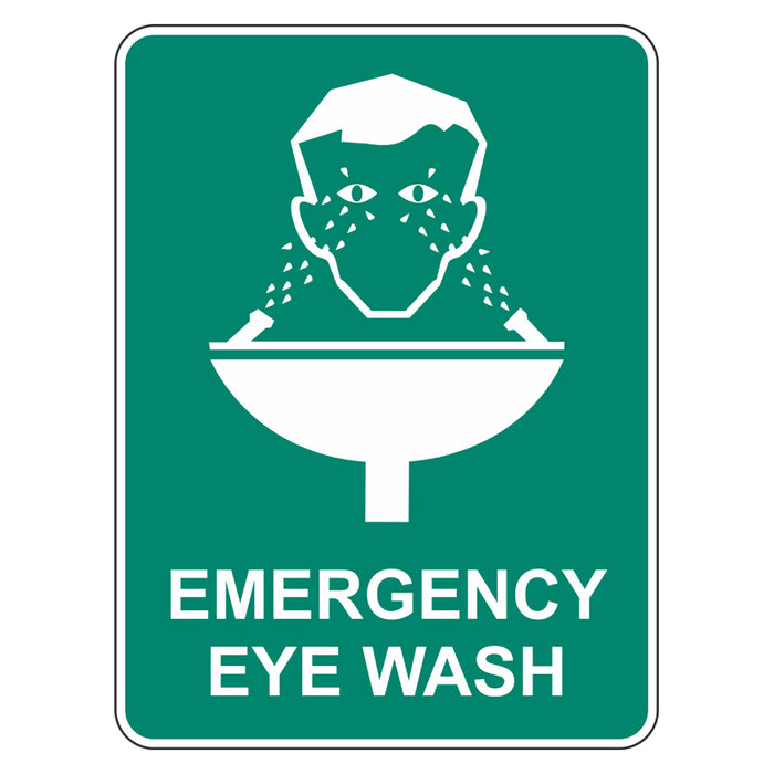 Emergency Sign - Emergency Eye Wash