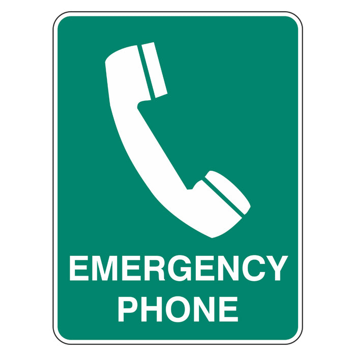 Emergency Sign - Emergency Phone