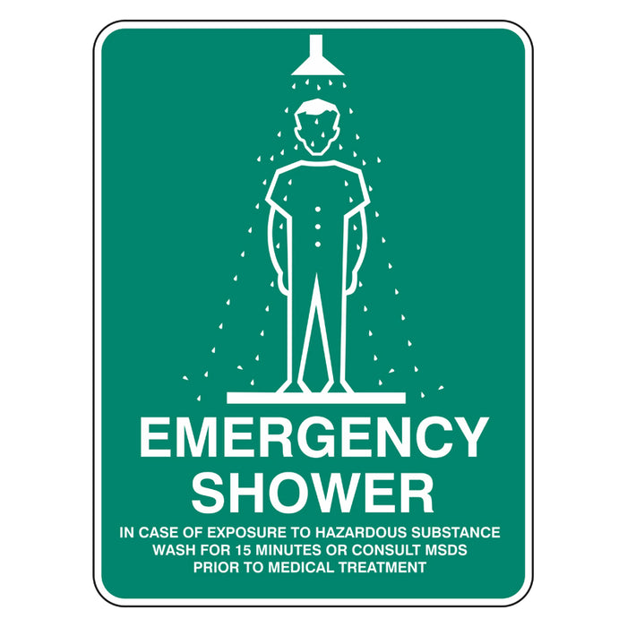 Emergency Sign - Emergency Shower