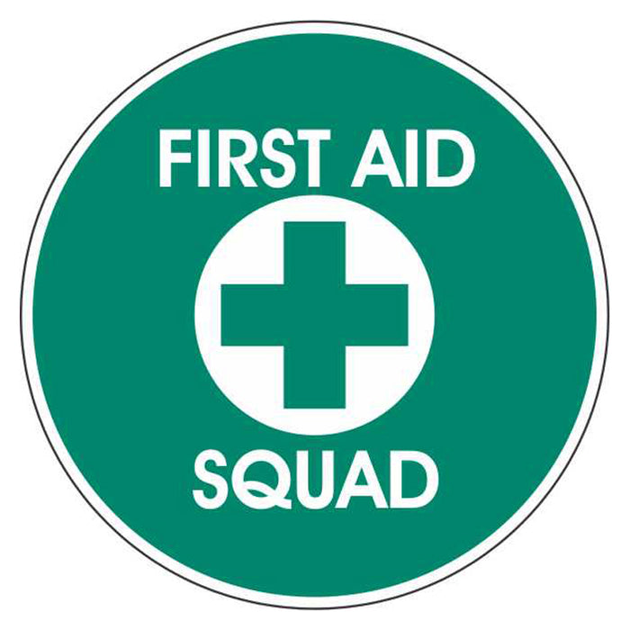 Emergency Sign - First Aid Squad Disc