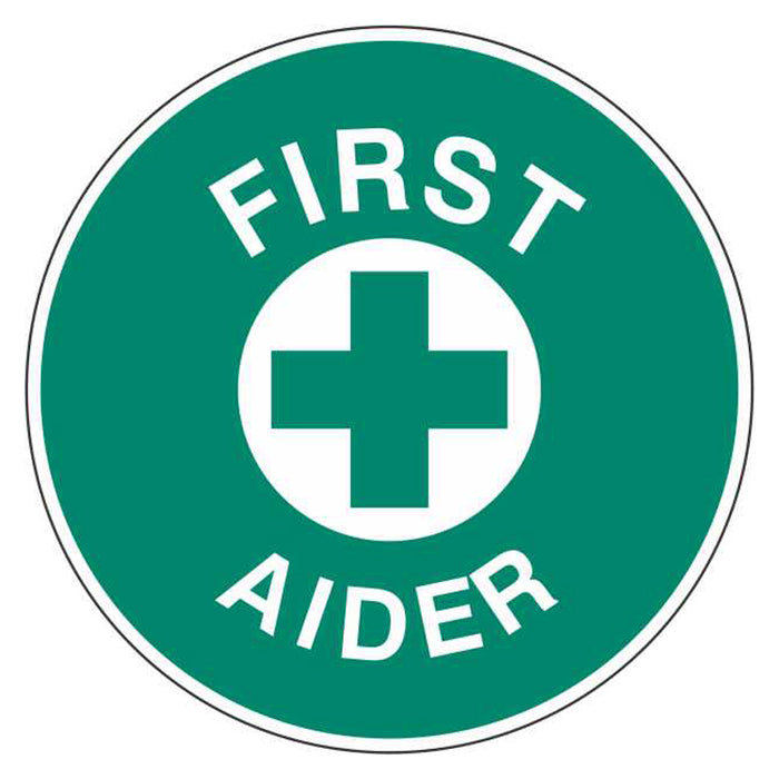 Emergency Sign - First Aider Disc