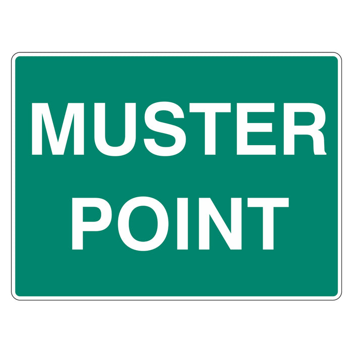 Emergency Sign - Muster Point