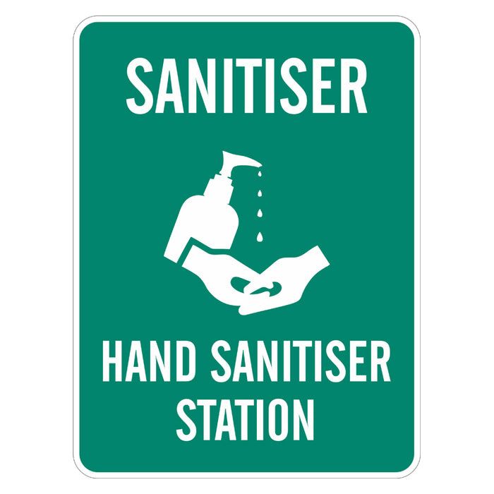 Emergency Sign - Hand Sanitiser Station