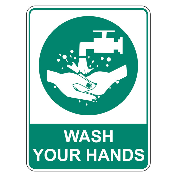 Emergency Sign - Wash Your Hands