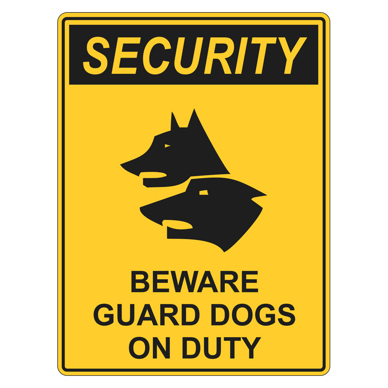 Beware of Dog Signs