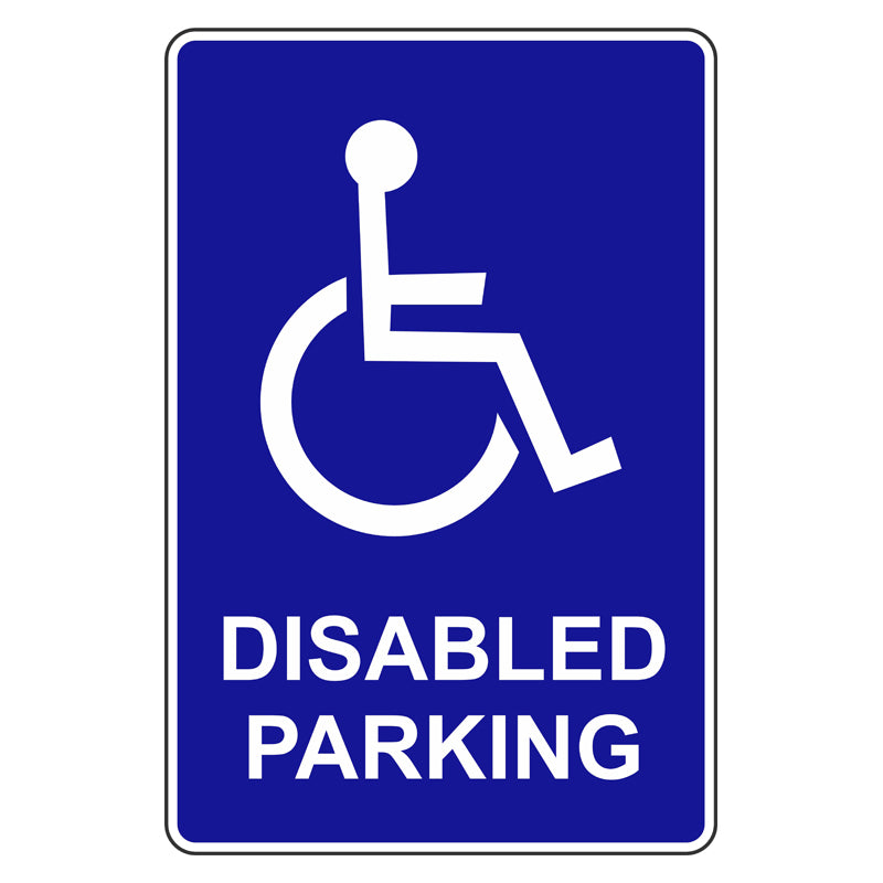 Disabled Parking Signs In Australia | Order Online Now — Safetysigns.com.au