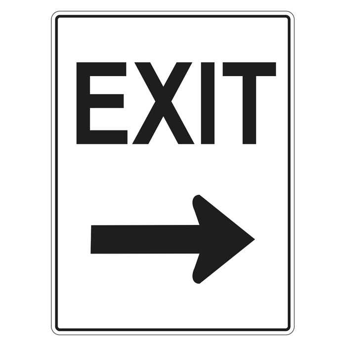 Car Park Sign - Exit