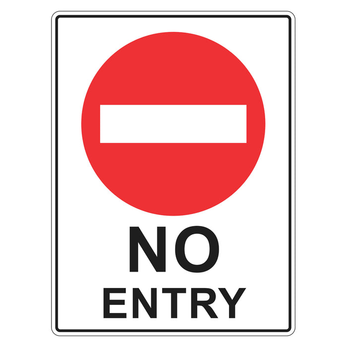 Car Park Sign - No Entry